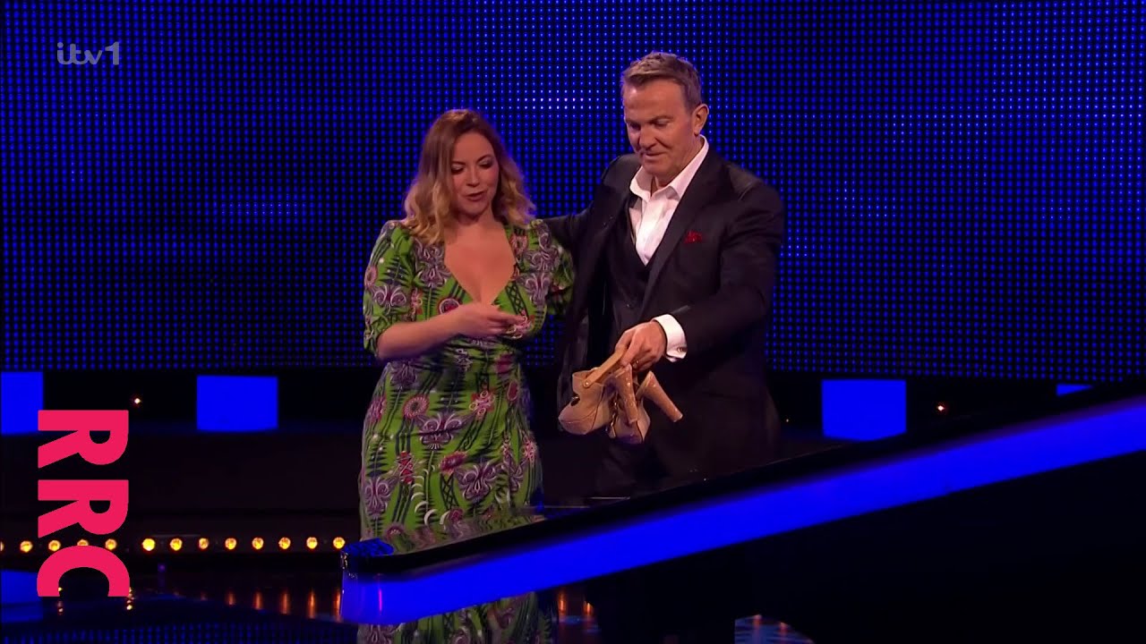 Charlotte Church @shoes off for quiz