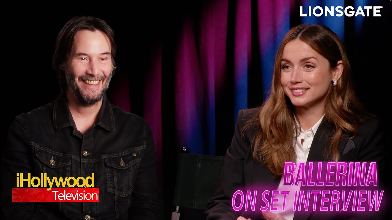 Keanu Reeves & Ana de Armas Interview - Ballerina (2025)