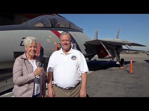 F-14 Tomcat Walk Around with Former Top Gun Pilot Mike Rabens