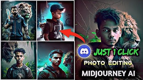 Midjourney Ai Photo Editing Tutorial | AI Avatar Stylish Photo Editing In Mobile Phone