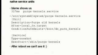 osc12: Optimizing boot time - aka 2 secound boot