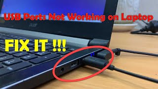 How To Fix USB Ports Not Working on Laptop Windows 10
