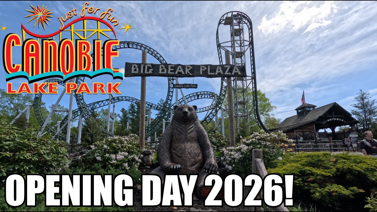 Everything NEW at Canobie Lake Park in 2026! | Opening Day | 5/16/2026 ...