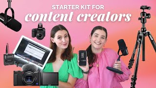 What you REALLY need to be a content creator in 2023 📲 (tech, cameras and apps we use)