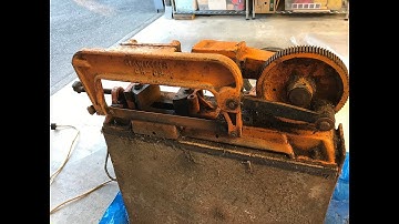 Restoring an electric hacksaw