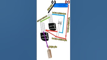 How to make wireless Tester using transistor BC547/Transistor BC547 simple project #brainpowertamil