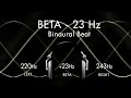 Active And Alert On The Beta Wave 1hr Pure Binaural Beat Session At 23Hz Intervals 