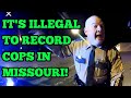 Our Good Friend HBO Matt Detained For Observing A Traffic Stop - City of Pevely Missouri