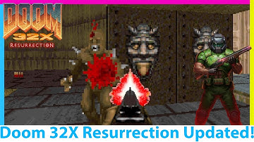 Doom 32X Resurrection Updated! The Best Console Doom Made Better