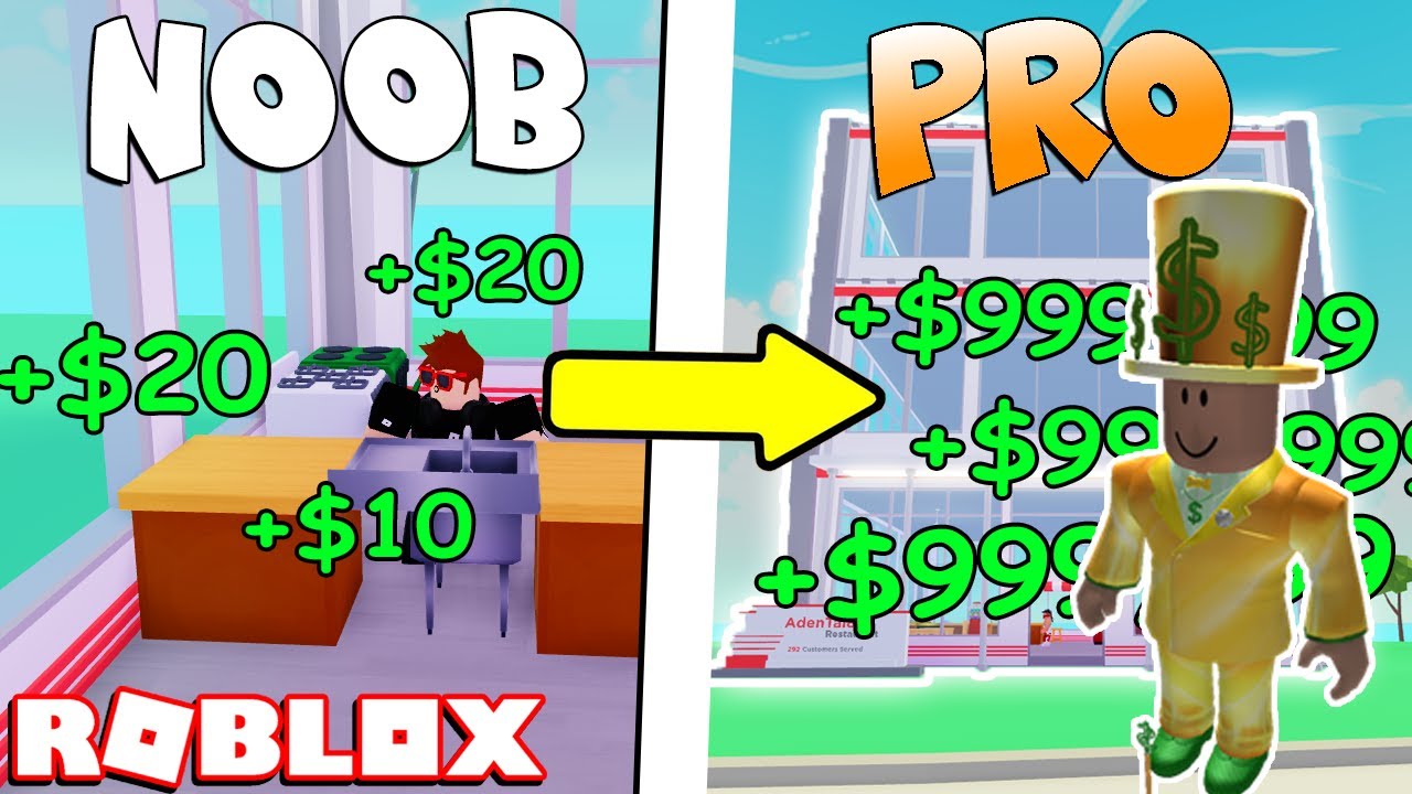 From Noob To Pro In One Day In My Restaurant Roblox Youtube - ai miga roblox
