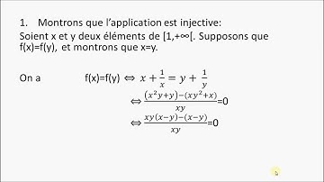 [Ensembles et applications] Exercice 1: Application injective
