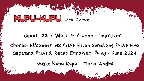 Kupu-Kupu - Line Dance