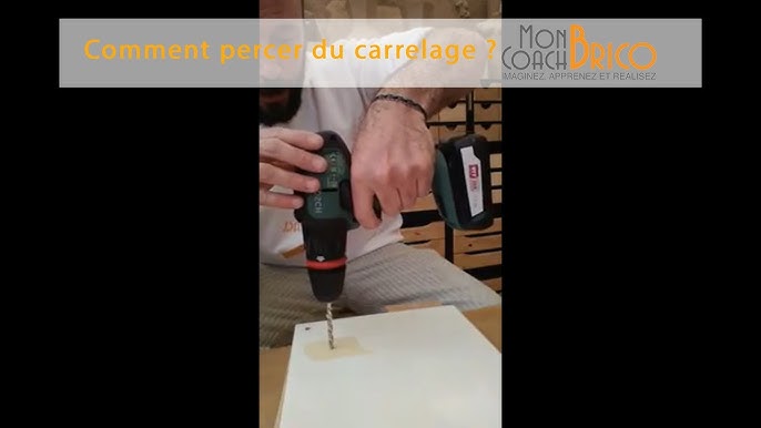 Comment percer du carrelage sans le casser ? 