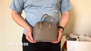 Hermes Mini Bolide Unboxing and Comparison to Mini Kelly