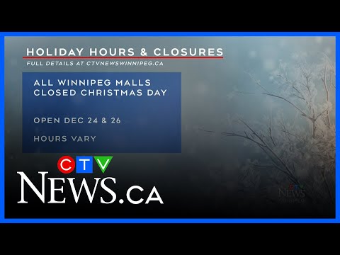 Are Retail Stores Open Today In Winnipeg