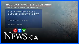 What’s open and closed on Christmas in Winnipeg