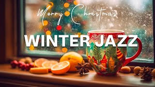 Elegant Winter Jazz - Soft Bossa Nova Piano with Snowfall for Study, Work and Focus