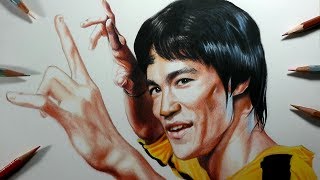 ArtStation - Bruce Lee Speed Draw