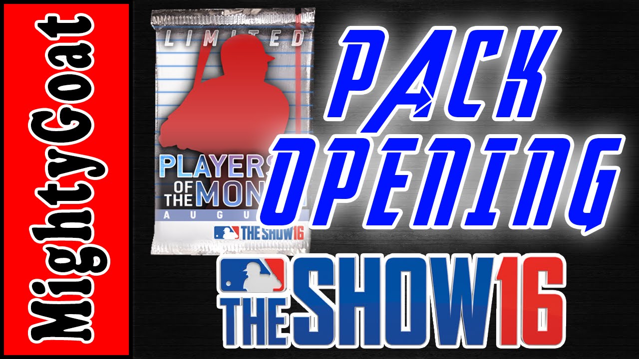 Who Did We Get?! MLB The Show 16 Pack Opening - YouTube