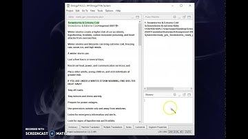 Termbase and Glossary in OmegaT