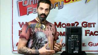 Supersonic Professional Active Speaker with Flash Light (SC1351BK) Tech Pro WASP500 Powered Portable PA System Review