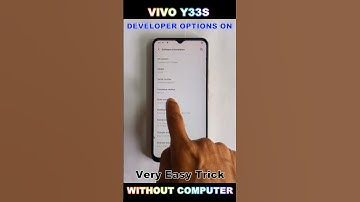 HOW TO ON DEVELOPER OPTIONS VIVO Y33S WITHOUT PC 2024 ✅ VIVO Y33S DEVELOPER SETTINGS ON