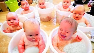 Funniest Moments of Baby and Family Playing Together - Cute Baby Video II Cool Peachy