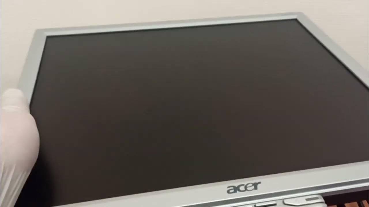 Монитор Acer AL1716 - YouTube