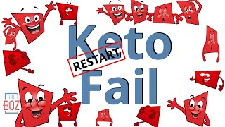  Live: Second Time to Keto FAILED.  Why? Tips to RE-launch Keto