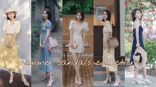 Summer Sandals Collection | 夏季凉鞋合集 | 五双颜值在线舒适好走的款式 | Schutz | Sam Edelman | Yuul Yie | 刘小被儿