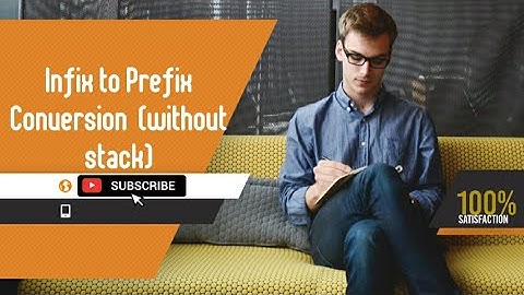 Infix To Prefix Conversion ( without using Stack)