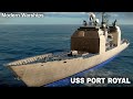 Modern Warships: cruiser USS PORT ROYAL in action.