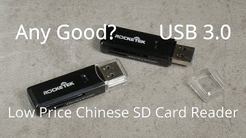 Review - Rocketek USB 3.0 SD Card Reader. Cheap SD Card reader from China via aliexpress