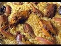 Pule me oriz ne tave; instrukcione hap-pas-hapi (Albanian chicken and rice recipe)