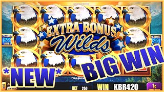 NEW SLOT ~ BIRDS OF PAY SLOT MACHINE BONUS BIG WIN by Aristocrat Slots screenshot 4