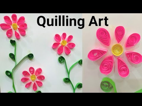 Video: Cara Membuat Kad Pos, Lukisan, Kraf Quilling