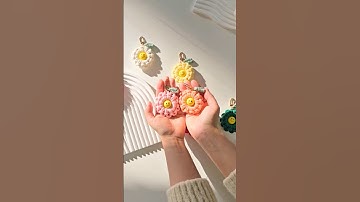 [DIY키트] 마크라메 데이지꽃잎키링 만들기 #무드스튜디오 #마크라메 #diy키트 #마크라메키링만들기 #스마일데이지키링