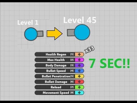 diep.io LEVEL 45 IN 7 SECONDS