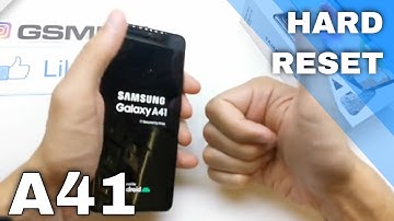 Samsung Galaxy A41 harde reset