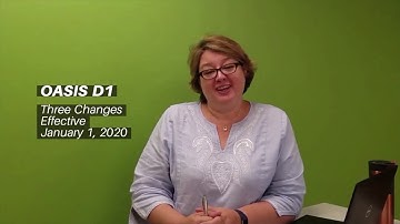 Quality Quick Minute - OASIS D1: Overview