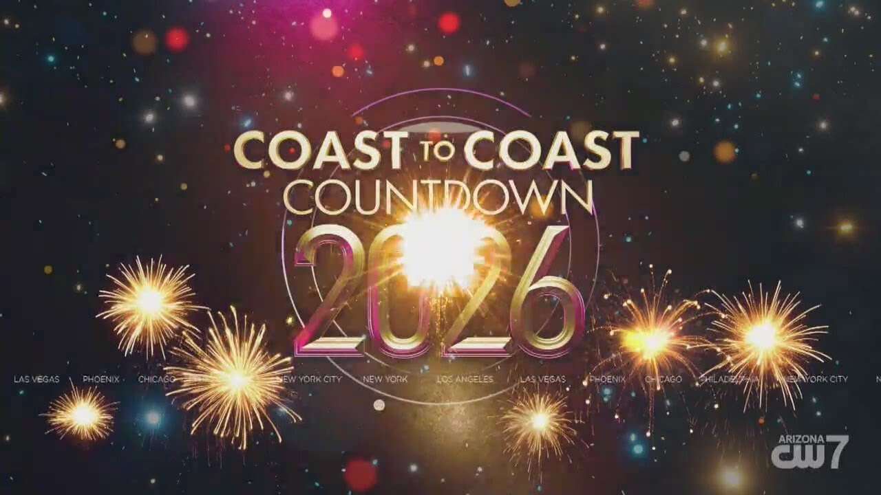 Watch Coast to Coast Countdown to 2026 on CW7 Arizona - YouTube