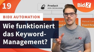 BidX Automation - Wie funktioniert das Keyword-Management?
