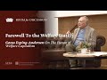 Farewell To the Welfare State? - Gøsta Esping-Andersen On The Future of Welfare Capitalism