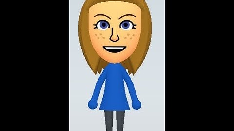 Nintendo CPU Wii/Switch Mii Character: Abby Mii