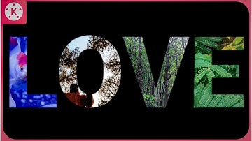 HOW TO ADD VIDEO INSIDE TEXT | KINEMASTER TUTORIAL | VIDEO TEXT EFFECT #Manipuri