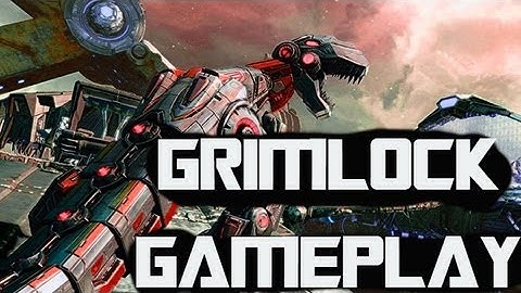 Dinobot DLC/Grimlock Gameplay - Transformers Fall Of Cybertron Multiplayer