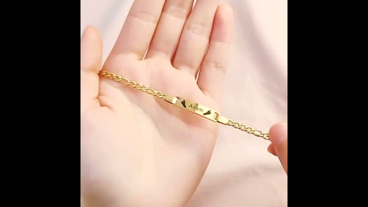 Personalized Child's Name&birthday Bracelet for Children