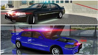 Game modifikasi mobil biasa jadi mobil polisi - American luxury cars gameplay screenshot 5