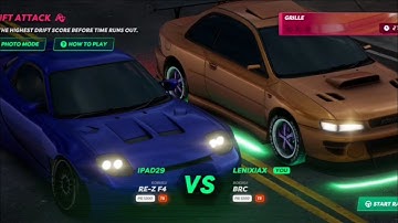 Drift Attack race vs Ipad29, Static Shift Racing Gameplay