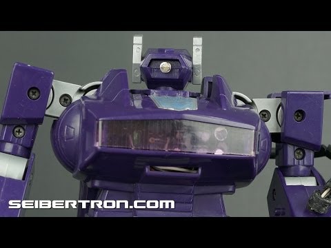Transformers G1 Shockwave 1985 product demonstration 131110a